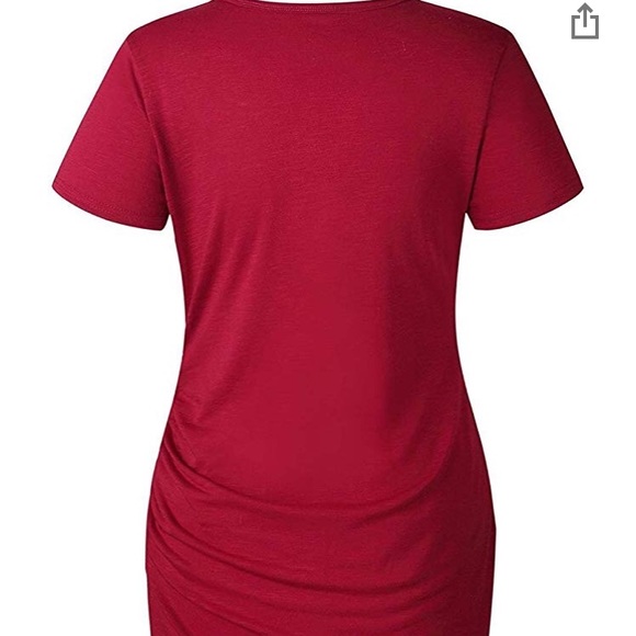 Burgundy Dress - Picture 5 of 7